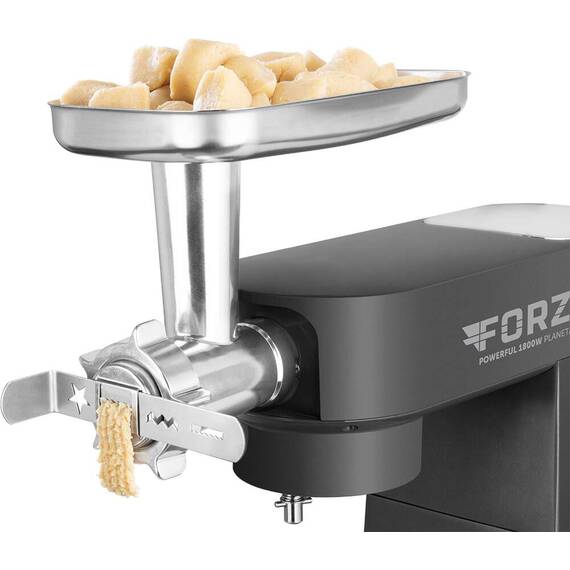 Robot de bucatarie ECG FORZA 7800 Ultimo Scuro, 1800 W, 8 litri, LCD, sistem de amestecare planetar - 19- Roveli
