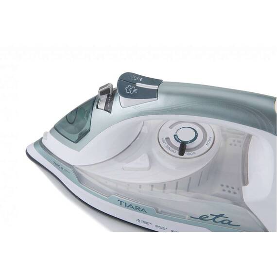 Fier de calcat ETA Tiara II 2269 90000, 2400 W, 450 ml, 140 g/min, talpa Eloxium - 6- Roveli