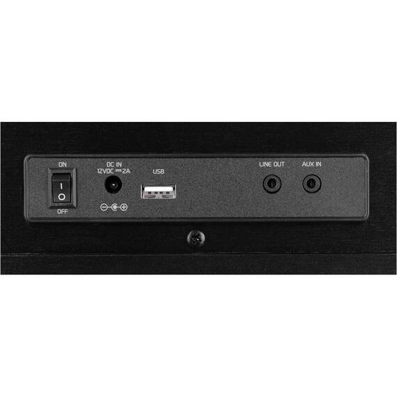 Internet radio ECG B.BOLD 7200 Intero Black, FM + DAB, stereo 2 × 10 W, CD audio si MP3, Bluetooth, USB, carcasa lemn, negru - 16- Roveli