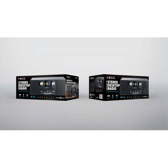 Internet radio ECG B.BOLD 7200 Intero Black, FM + DAB, stereo 2 × 10 W, CD audio si MP3, Bluetooth, USB, carcasa lemn, negru - 18- Roveli