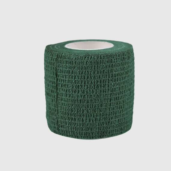 Bandaj elastic autoadeziv - 5cm latime (4.5m lungime), Verde Kaki - - Roveli