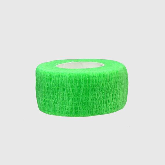 Bandaj elastic autoadeziv - 2.5cm latime (4.5m lungime), Verde - - Roveli