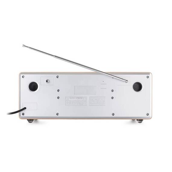 Internet radio GoGEN IR 267 BTDAB, 2x10W, DAB+/FM, CD, LCD, Bluetooth, Spotify Connect, argintiu/maro - 2- Roveli