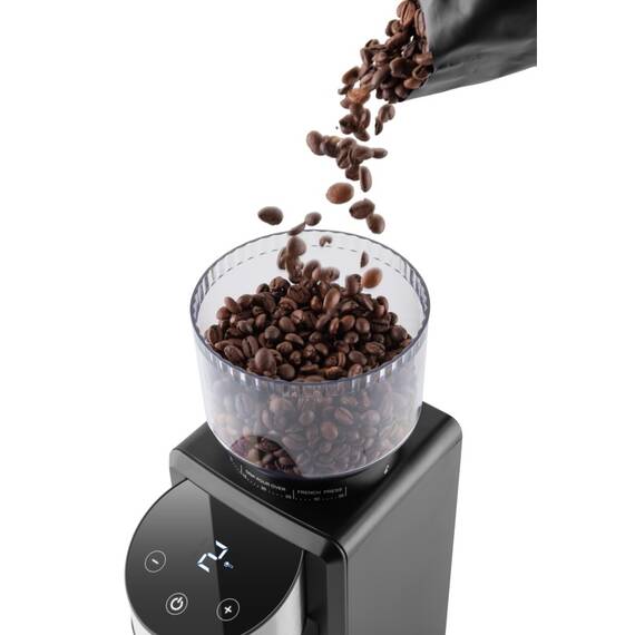 Rasnita de cafea ETA Profito 1069 90000, 200W, 35 de grade de macinare, LED, control tactil, negru - 5- Roveli