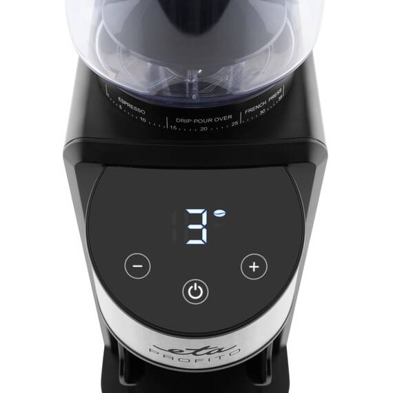 Rasnita de cafea ETA Profito 1069 90000, 200W, 35 de grade de macinare, LED, control tactil, negru - 7- Roveli