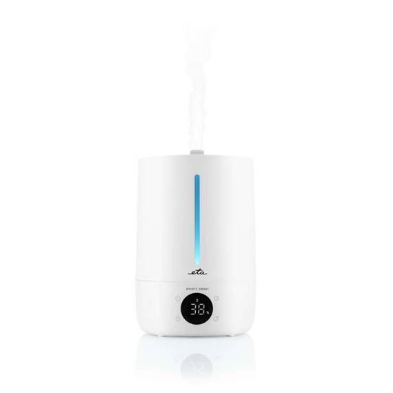 Umidificator de aer cu ultrasunete 2 in 1 ETA Moisty Smart 2629 0000, 5 litri, 25 W, LCD, aromaterapie, alb - 3- Roveli