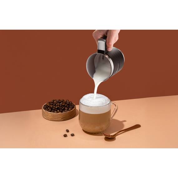 Aparat pentru spuma de lapte ETA Cremeo 8189 90000, 500W, 350 ml, 5 functii, otel inoxidabil, negru - 9- Roveli