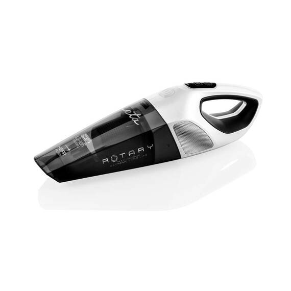 Aspirator de mana ETA Rotary 1425 90000, baterie Li-ion 14,4 V, perie turbo, gri-alb - 3- Roveli