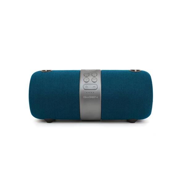 Boxa portabila cu radio FM, GoGEN FUNBEE BS 420BL, 30 W, 3.7 V/4500 mAh, Bluetooth, USB, TWS, intrare AUX, IPX 6, albastru - 3- Roveli