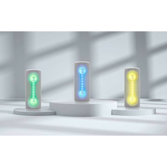 Boxa portabila JVC XS-E423G, 24 W, Bluetooth, IPX5, iluminare cu LED-uri, gri - 11- Roveli