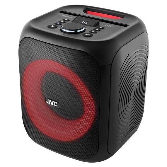 Boxa portabila JVC XS-EP314B, 60W, LED, Bluetooth, Karaoke, AUX, intrare USB, TWS, Microfon, Negru - 2- Roveli