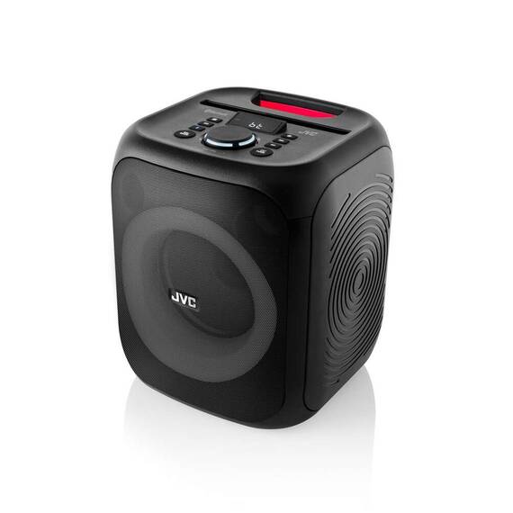 Boxa portabila JVC XS-EP314B, 60W, LED, Bluetooth, Karaoke, AUX, intrare USB, TWS, Microfon, Negru - 3- Roveli