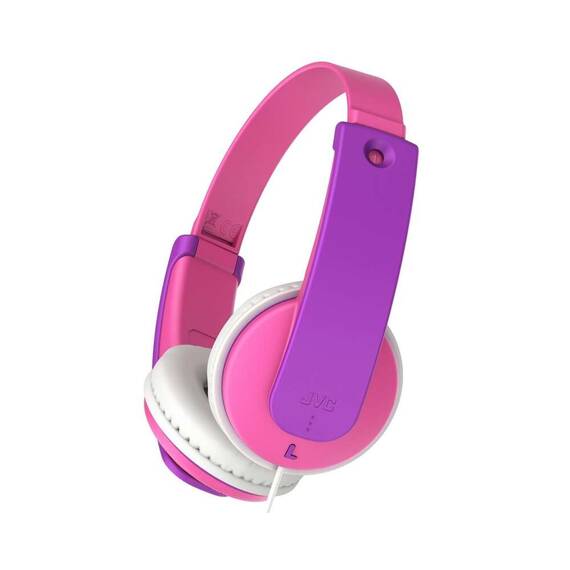 Casti JVC pentru copii HA-KD7-PNE, Over-ear, roz - 3- Roveli