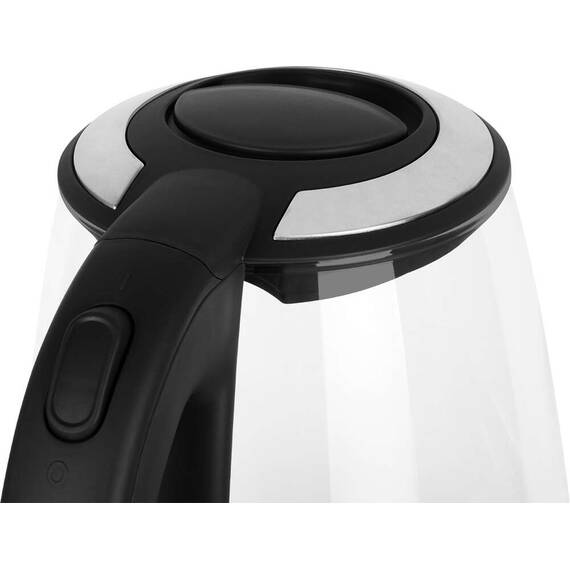 Fierbator electric 139365 Michelino, 1.8 litri, 1800 W, sticla, iluminare LED albastru - 3- Roveli