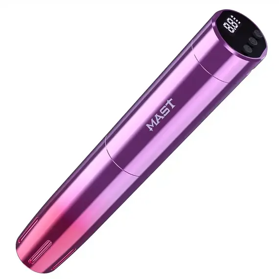 Aparat digital micropigmentare Mast Tour Y22 cu acumulator - Pink Gradient - - Roveli