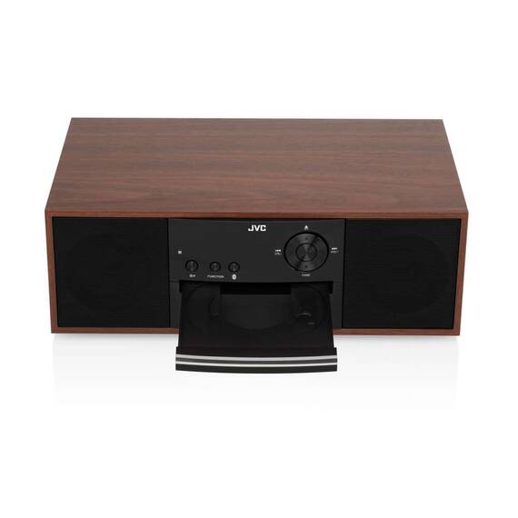 Microsistem audio JVC RD-E761, 16 W, Bluetooth, FM, player CD, USB, conversie CD audio in mp3, intrare AUX, lemn - 6- Roveli