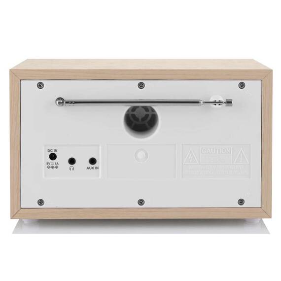 Radio GoGEN DAB 620 BTCS, 5W, DAB+/FM, Bluetooth, LCD color, ceas cu alarma, argintiu/maro - 4- Roveli