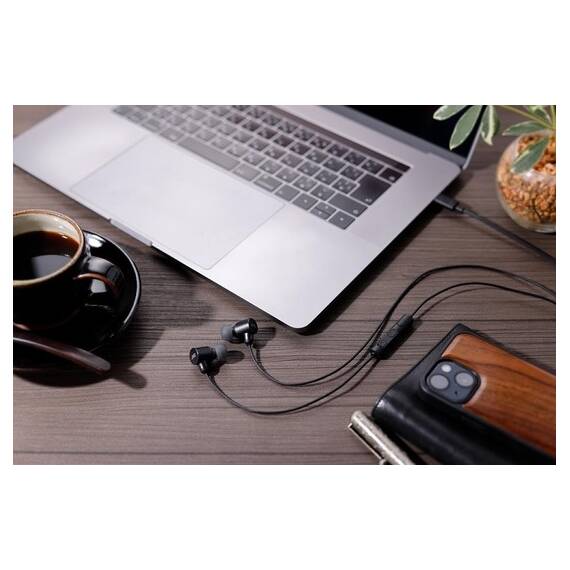 Casti JVC HA-FR29UC-B-U, Cu fir, In-Ear, Microfon, USB-C, Functie Mod Sunet, Husa, negru - 4- Roveli