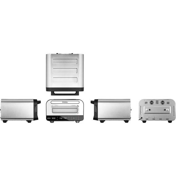 Cuptor electric pentru Pizza ECG Forza 4500, 1850 W, 450 °C, 45 litri, 5 programe, control digital, negru - 17- Roveli