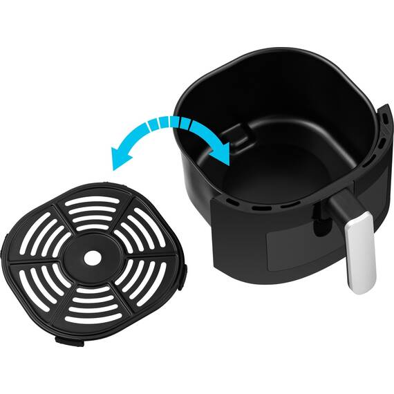 Friteuza cu aer fierbinte ECG AF 4020 Compact Fry, 3.8 litri, 1300 W, control digital, 8 programe, temperatura 80-200°C - 18- Roveli