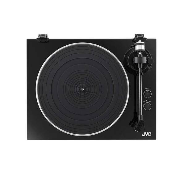 Pick-up Hi-Fi cu ac JVC AL-E534B, Bluetooth, 2 viteze (33 si 45 rpm), platan aluminiu, iesire RCA, negru - 5- Roveli