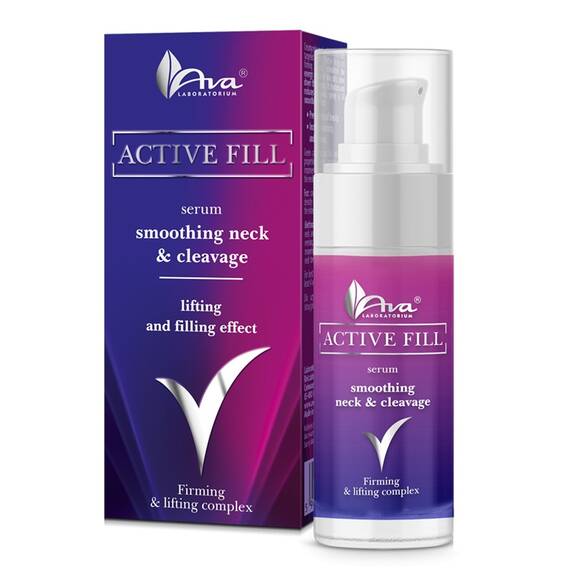 Active Fill Cream - Ser cu efect de lifting pentru gat si decolteu - - Roveli