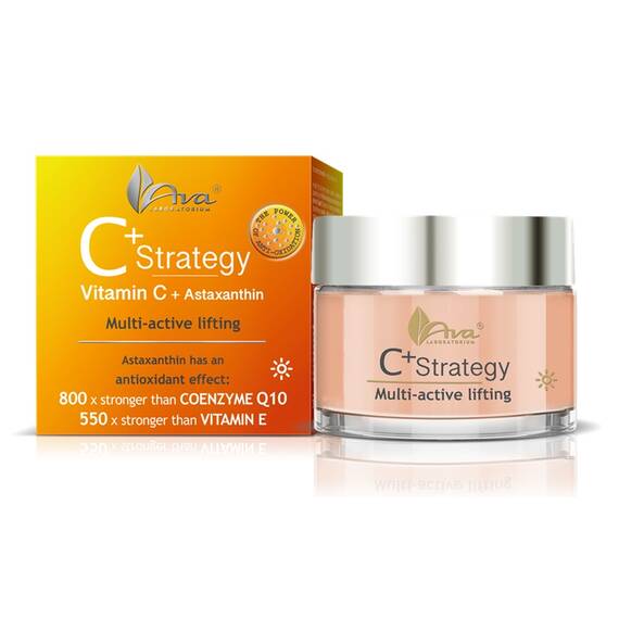 C+ Strategy Multi-active lifting - Crema cu efect de lifting si tonifiere cu Vitamina C + Astaxantina - - Roveli