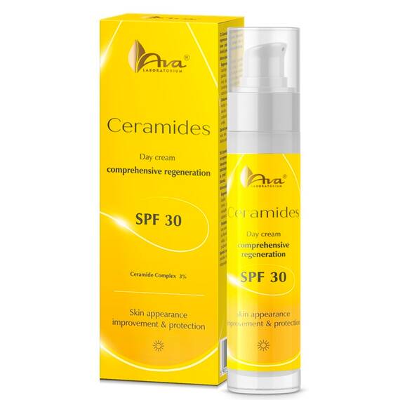 Ceramides - Crema de zi Regenerare Completa cu SPF 30 si ceramide - - Roveli