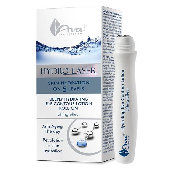 Hydro Laser - Lotiune pentru ochi cu hidratare profunda roll-on - - Roveli