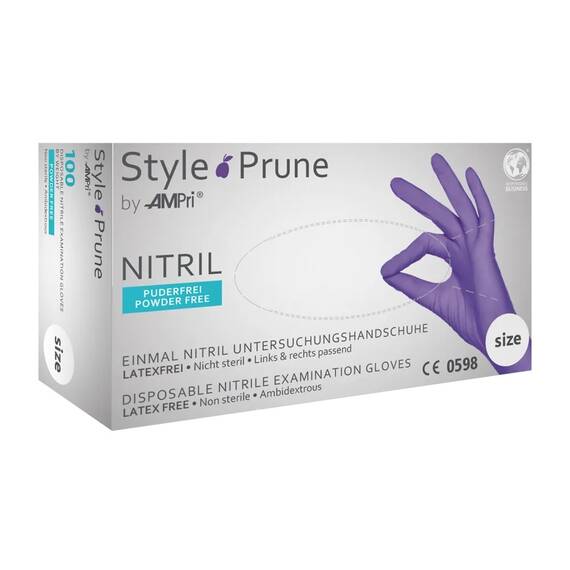 Manusi nitril Mov Style Prune - 8- Roveli