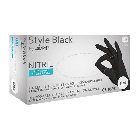 Manusi nitril Negre Style Black - 4- Roveli