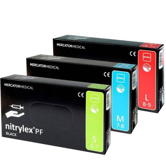 Manusi Nitril Nitrylex Black - 2- Roveli
