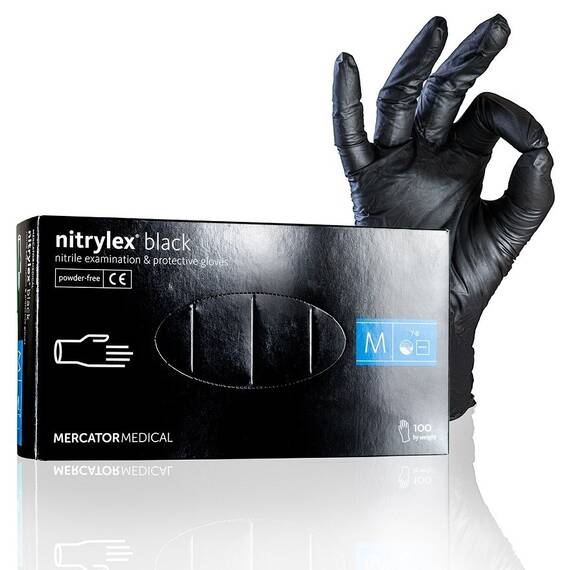 Manusi Nitril Nitrylex Black - 3- Roveli