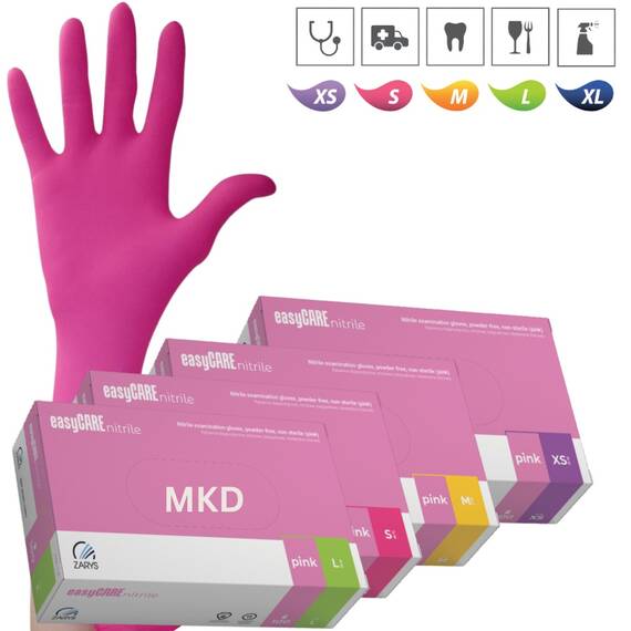 Manusi nitril Roz EasyCare - - Roveli