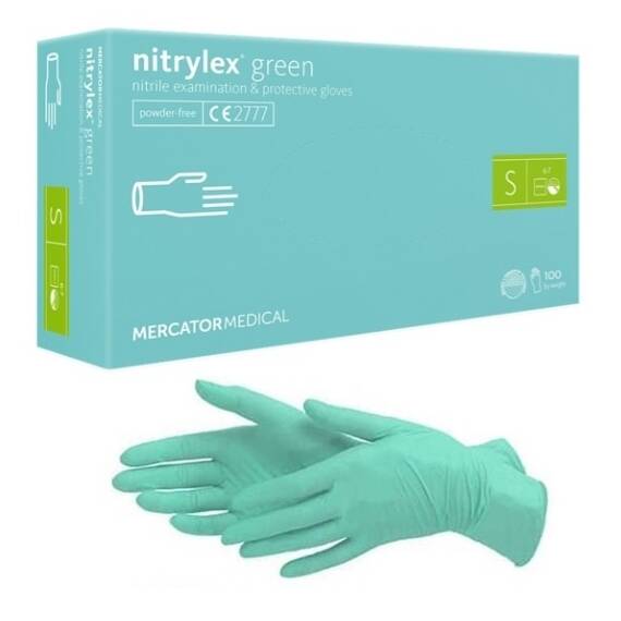Manusi nitril Verzi Nitrylex - 2- Roveli