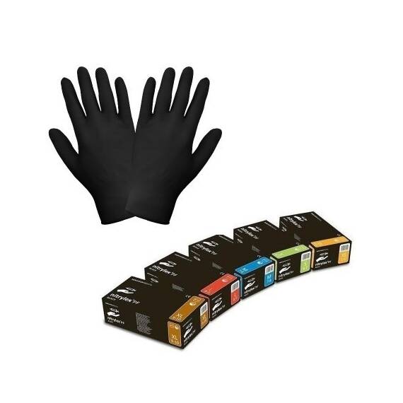 Oferta Manusi din nitril Nitrylex Black - 4- Roveli