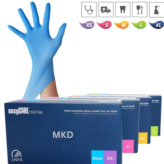 Oferta Manusi nitril Albastre EasyCare - - Roveli