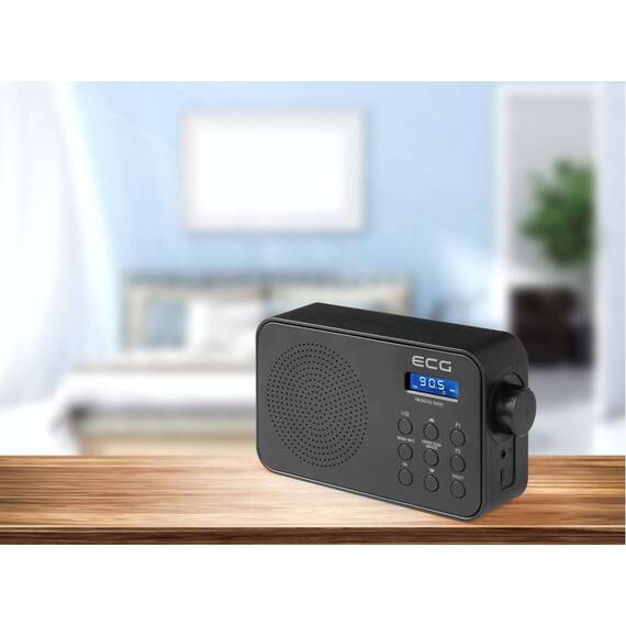 Radio FM ECG R 105, 1.2 W, alarma, memorie 30 de posturi - 15- Roveli