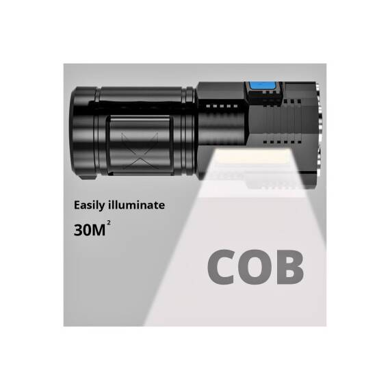 Lanterna LED reincarcabila 240 lm 3W Cod: FST-HY-912 - - Roveli