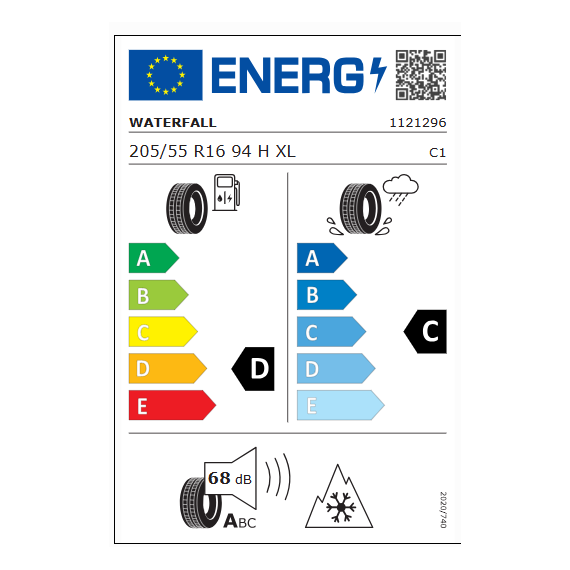Anvelope de iarna 205/55R16 94H SNOW HILL 3 - WATERFALL - 2- Roveli