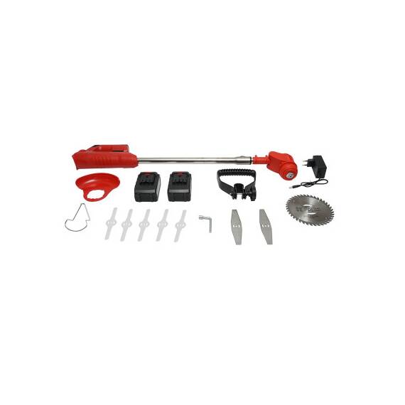Motocoasa electrica extensibila 850W cu 2 acumulatori 21V 3000mAh Cod: DISPM87 - 3- Roveli