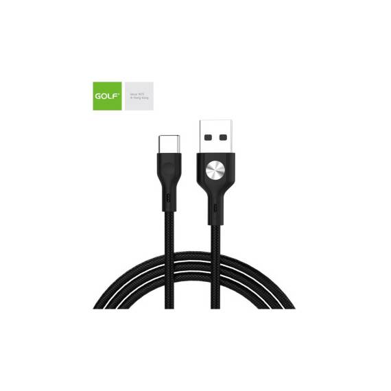 Cablu USB la Type C 1m 3A incarcare rapida negru Cod: GC-60T - - Roveli