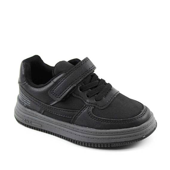 Pantofi sport pentru copii cu talpa usoara B10661-BLACK, Culoare (12): Negru, Marime (12): 28 - - Roveli