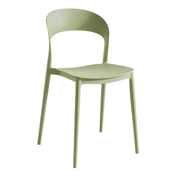 Scaun stivuibil, verde, RADANA NEW - - Roveli