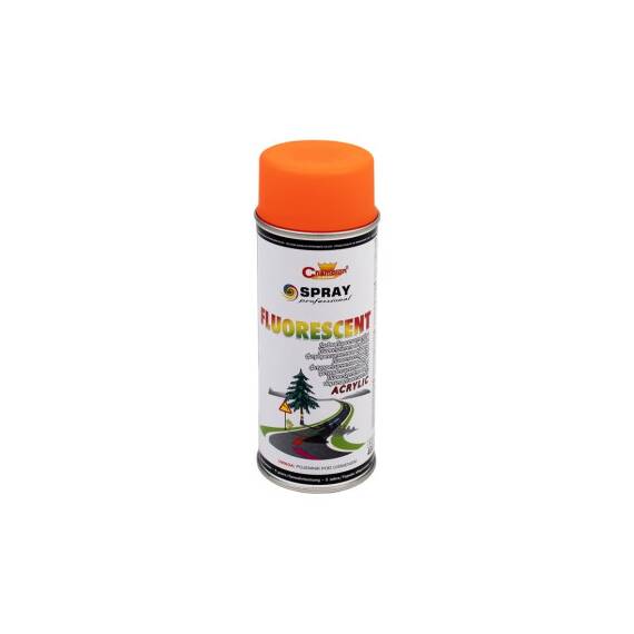 Spray vopsea portocaliu fluorescent Champion profesional 400ml - 3- Roveli