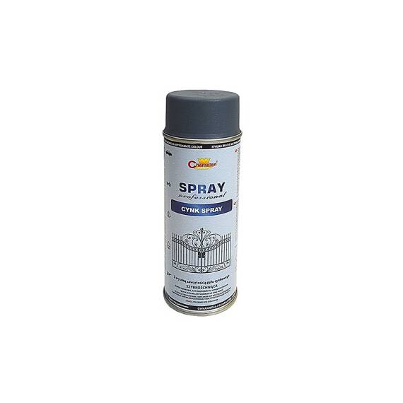 Spray vopsea zinc anticoroziv - Poarta Champion profesional 400ml - 2- Roveli