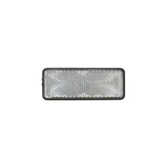 Dreptunghi reflectorizant cu adeziv alb fata 90x32mm  Cod: TR015 - 4- Roveli
