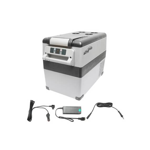 Frigider auto Smart cu compresor 45L 12V 24V 220V 60W Bluetooth zona dubla de racire Cod: DISEU38 / BK77574 - - Roveli