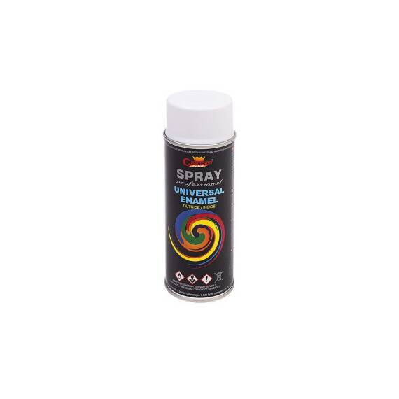 Spray Vopsea Alb Lucios Pur Profesional Champion 400ml Cod: RAL9010 - 3- Roveli