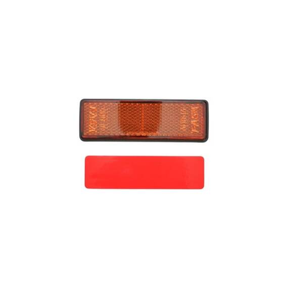 Dreptunghi reflectorizant cu adeziv galben spate 90x32mm Cod: TR015 - 4- Roveli